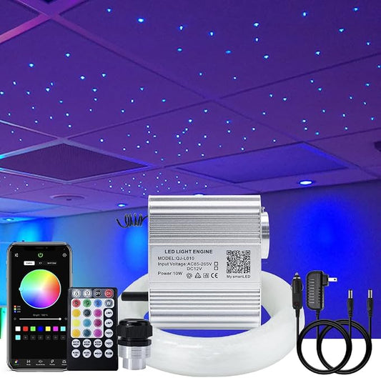 AKEPO Fiber Optic Lights kit Twinkle+ APP Control + Music Effect by AKEPO