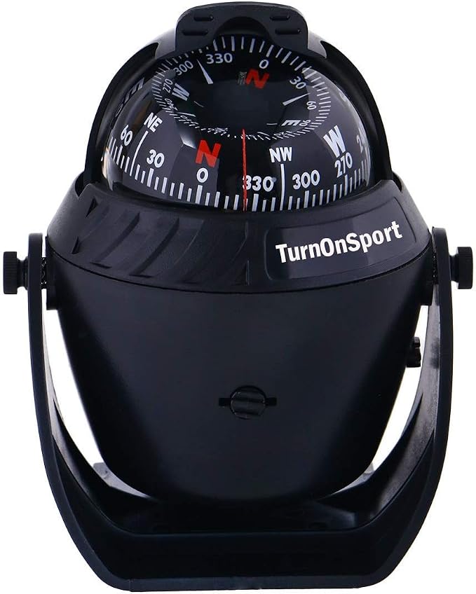Boat Compass Dash Mount Flush by TurnOnSport