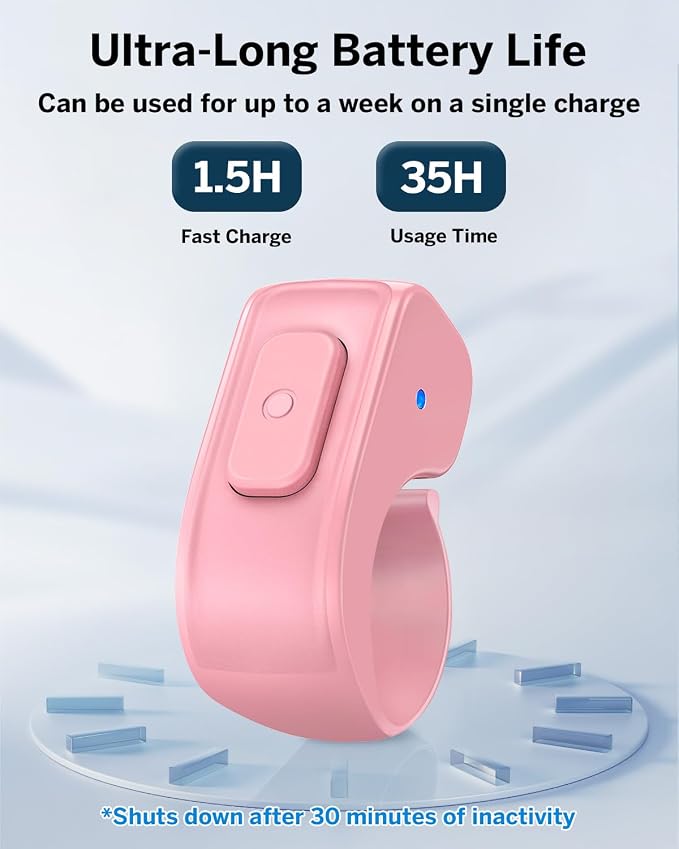 DATAFY Case-Friendly Remote Control Page Turner Ring - Image 8