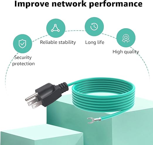 Shielded Ethernet Patch Panel Bond Ground Extension Cord, - Image 2