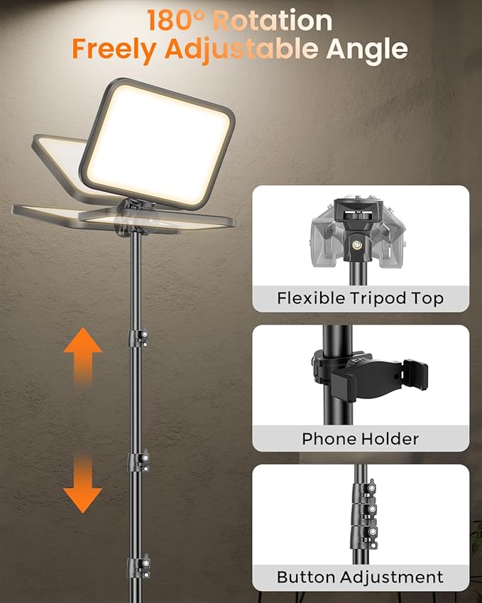 Torjim 11 Inch Video Light Kit for Creators-24W High Brightness Studio Lights - Image 7