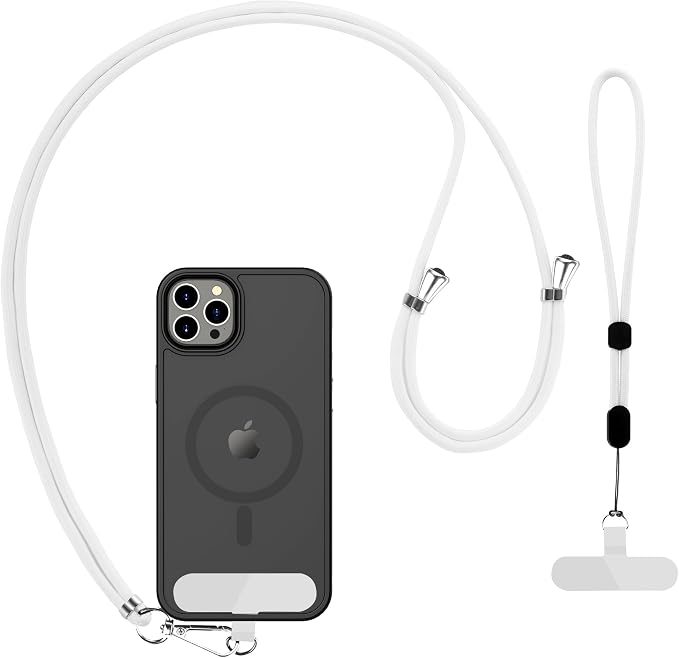 CACOE Phone Lanyard 2 Pcs-1 Pcs Adjustable Neck Strap, 2 Pads, Universal by CACOE