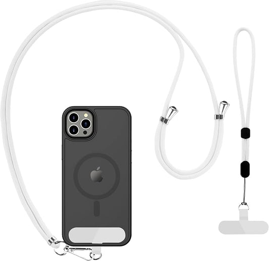 CACOE Phone Lanyard 2 Pcs-1 Pcs Adjustable Neck Strap, 2 Pads, Universal by CACOE