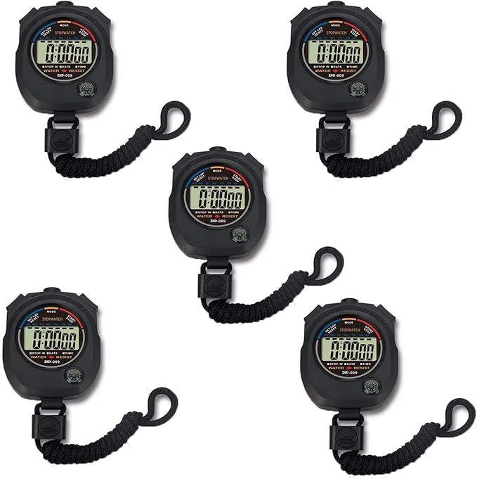 Multi-Function Electronic Digital Sport Stopwatch Timer, Large Display by Pgzsy