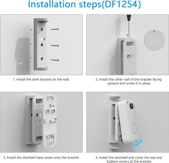 Blink Doorbell Mount, Adjustable 0-45 Degree Angle Mount - Image 7
