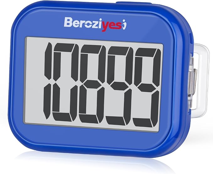3D Pedometer for Walking, Simple Step Counter for Walking by Beroziyesi