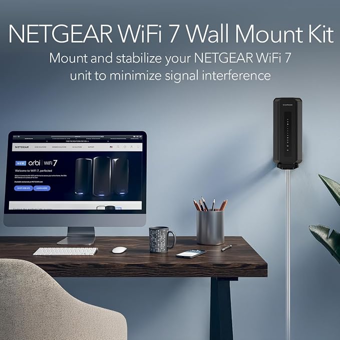 NETGEAR WiFi 7 Wall Mount Kit Compatible - Image 2