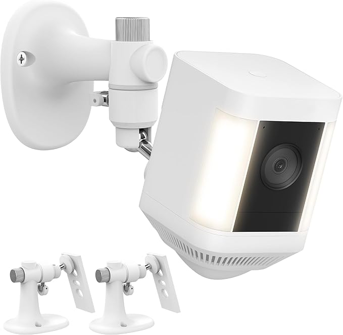 2Pack Wall Mount Bracket for Ring Spotlight Cam Battery Spotlight Cam Plus/Pro by KIDJOYO