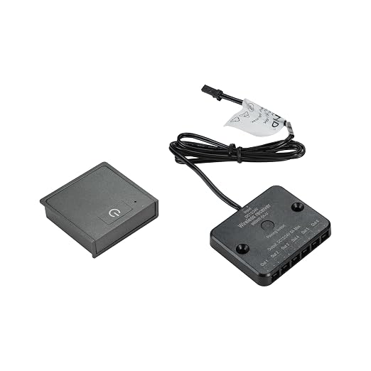 LUMILAND Wireless Touch Dimmer Switch Included one-to-Multiple Receiver by LUMILAND
