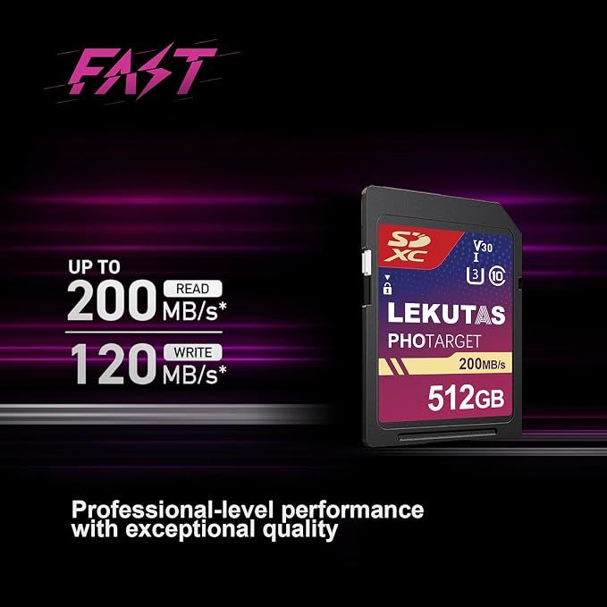 512GB SDXC UHS-I Memory Card - Image 3