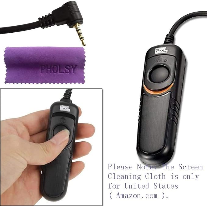 Pixel Wired Remote Control Shutter Release Cable L1 Compatible - Image 7