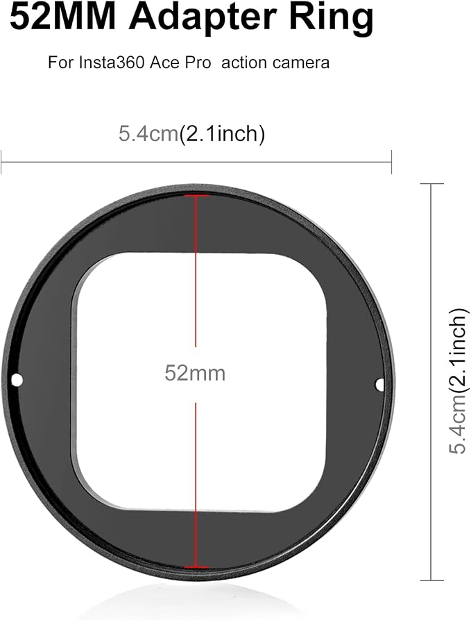 PULUZ 52mm Lens Filter Adapter Kit - Image 2