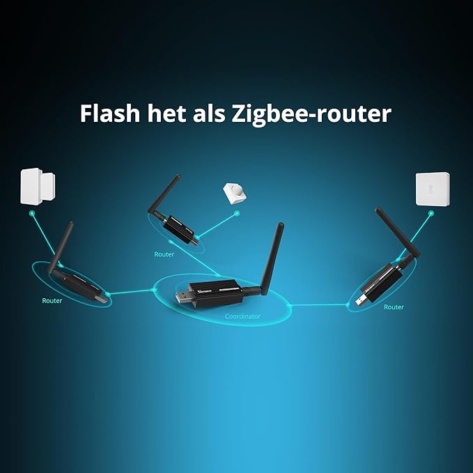 SONOFF Zigbee 3.0 USB Dongle Plus-E Gateway, Universal Wireless Zigbee USB - Image 5