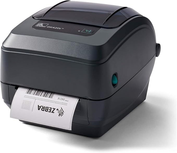 Zebra - GK420t Thermal Transfer Desktop Printer by Amazon+Renewed