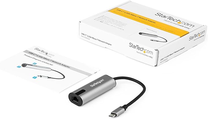 StarTech.com 2.5GbE USB C to Ethernet Adapter NBASE-T NIC - Image 5