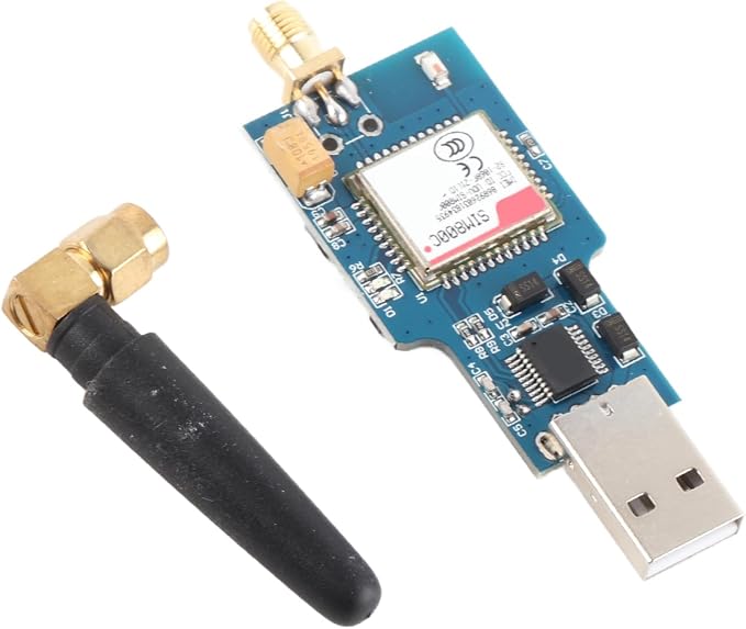 USB to GSM Module, Low Consumption PCB Board Electronic Component, SIM800C Runs - Image 2