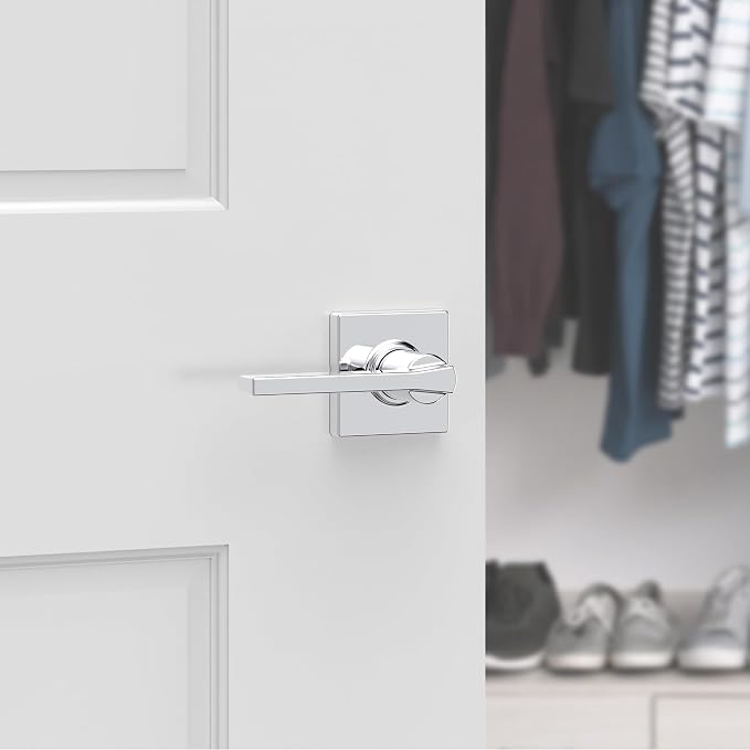 Kwikset Casey Dummy Door Handle, Single Sided Lever - Image 3