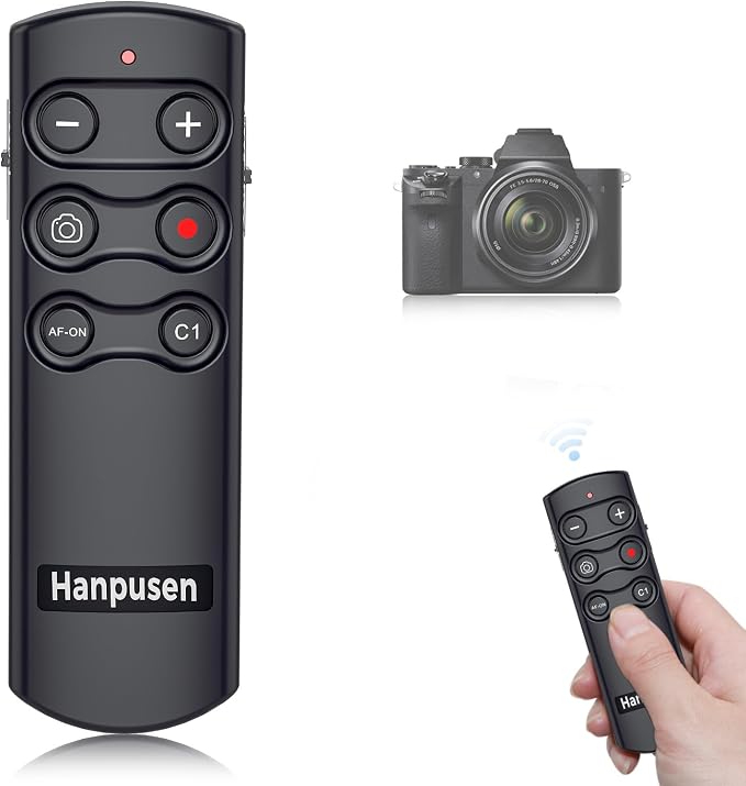 for Sony Wireless Camera Remote Control Shutter Release Compatible by HANPUSEN