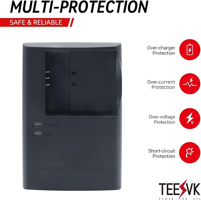 CB-2LD CB-2LF Quick Battery Charger Compatible - Image 5