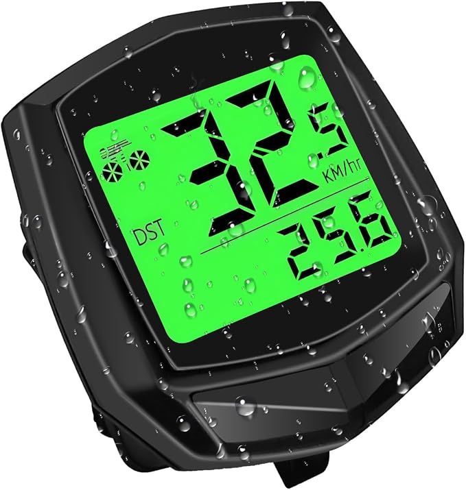 2026 New Bike Computer and Bike Odometer Wireless MPH KM/H Bicycle Speedometer by DonDofla