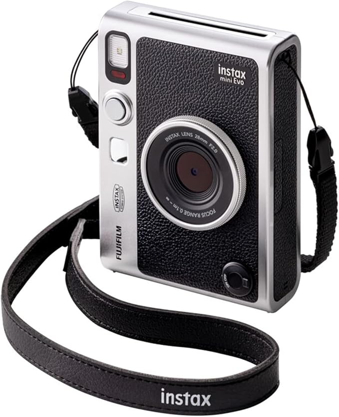 Fujifilm Instax Mini EVO Hybrid Black Instant Camera | Instax Mini Twin Pack - Image 7