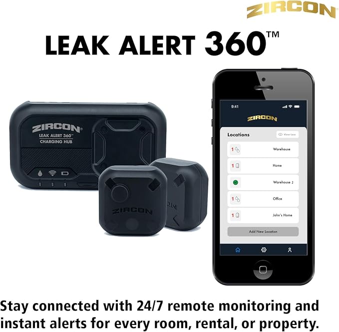 Leak Alert 360 5-Sensor Expansion Kit – 5 Sensor Add-On Pack, Requires Charging - Image 5