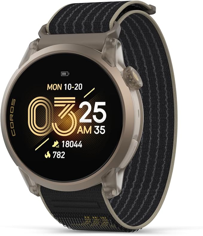 COROS PACE 4 Ultralight Sport GPS Watch, 1.2" AMOLED Touchscreen, 19 Days of by COROS