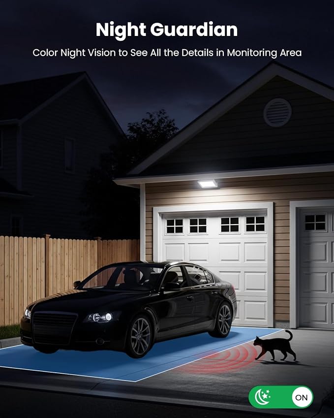 VIZIUUY Solar Security Cameras Wireless Outdoor, 3MP Pan/Tilt 360°View - Image 7