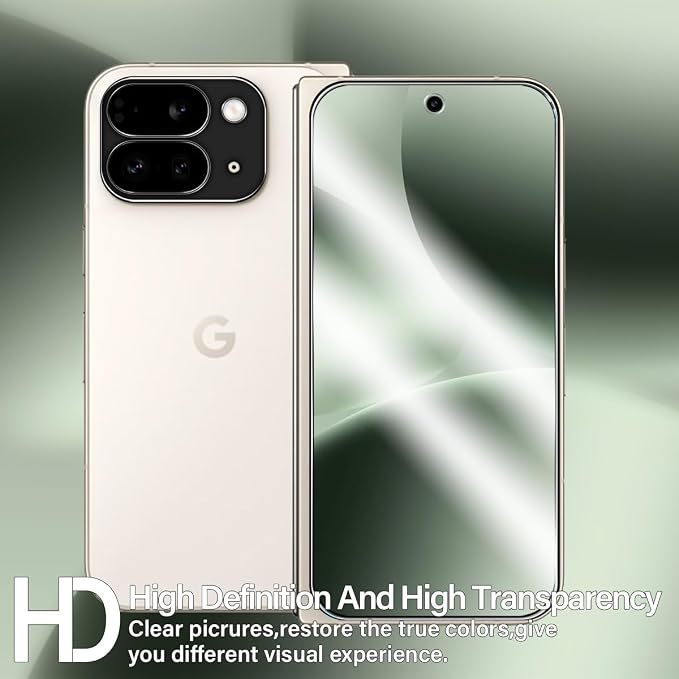 BIGFACE for Pixel 10 Pro Fold Tempered Glass Screen Protector + Camera Lens - Image 6