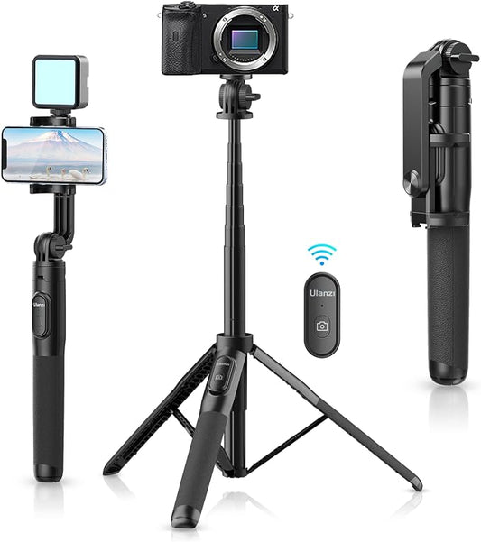 ULANZI SK-03 Selfie Stick Tripod, 3 in 1 Extendable Phone Holder by ulanzi