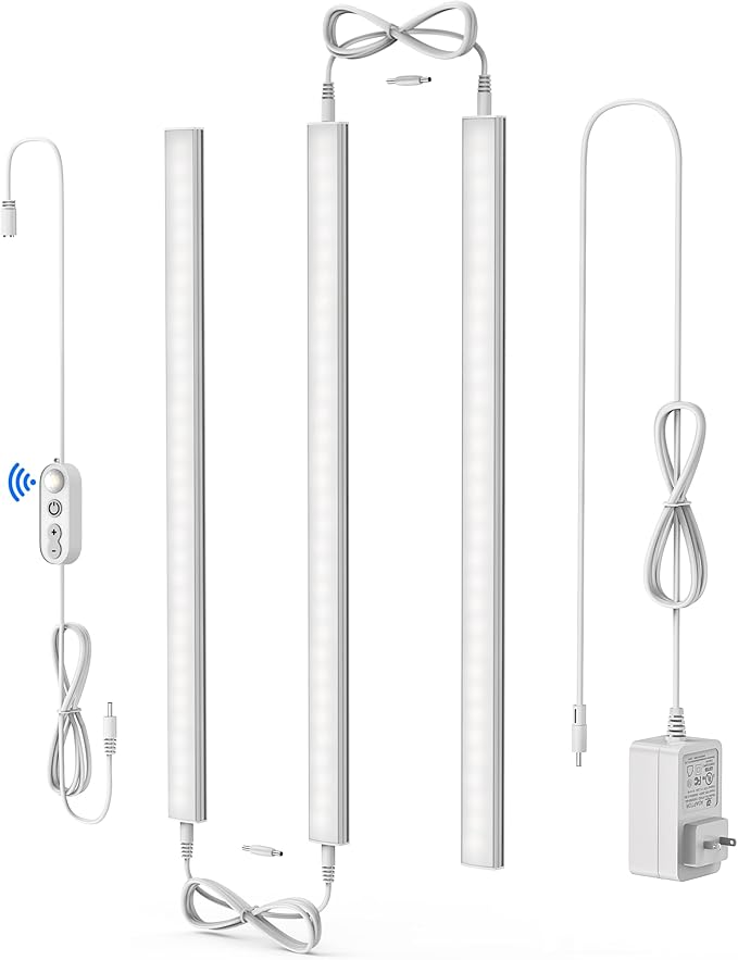ASOKO Motion Sensor Dimmable Led Under Cabinet Lighting Plug in by ASOKO