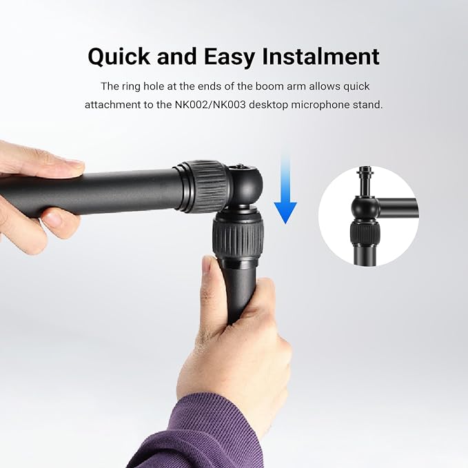 NEEWER 2.8-4.9ft Horizontal Boom Arm Only - Image 4