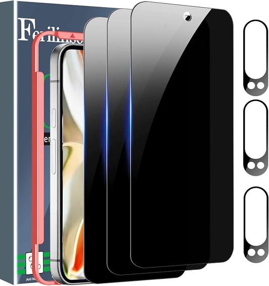 Ferilinso Full Coverage 3 Pack Privacy Screen Protector by Ferilinso