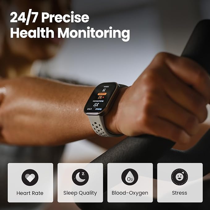 Amazfit Bip 6 Smart Watch 46mm, 14 Day Battery, 1.97" AMOLED Display, GPS & - Image 5