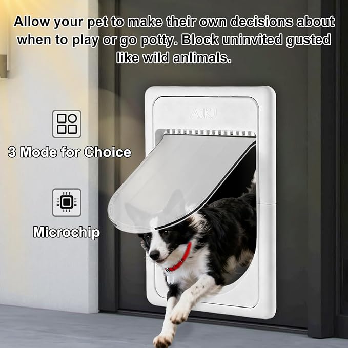 Smart Electronic Pet Door, Automatic Dog Door - Image 2