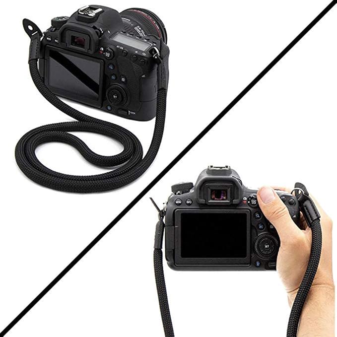 Camera Strap Vintage 100cm Nylon Climbing Rope Camera Neck Shoulder Strap - Image 3