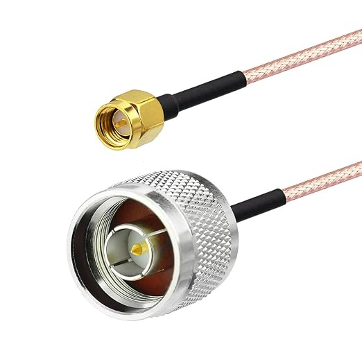 SUPERBAT SMA Male to N Male RF Coaxial Coax Cable 6inches + 5pcs RF Coax - Image 2