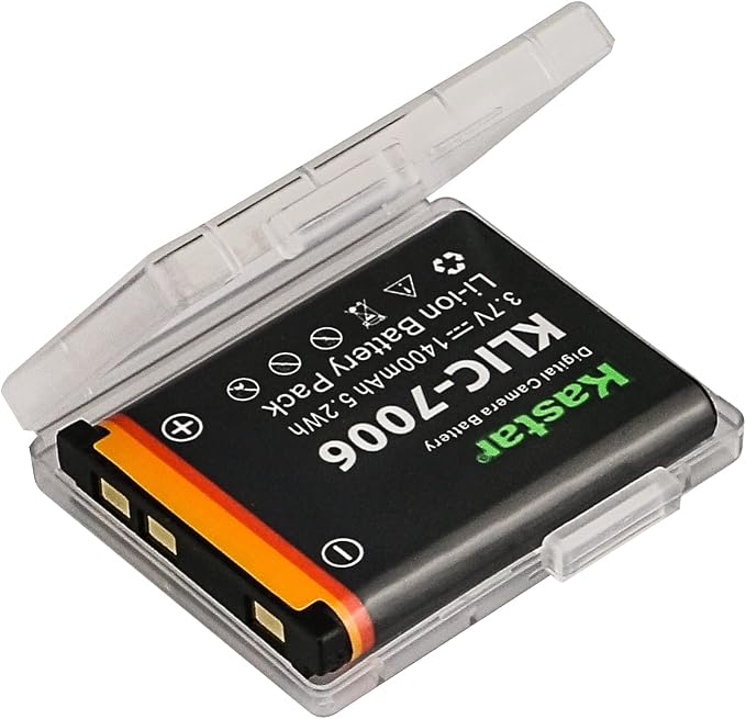 Kastar Battery x2 and Slim LCD Charger Replacement - Image 2