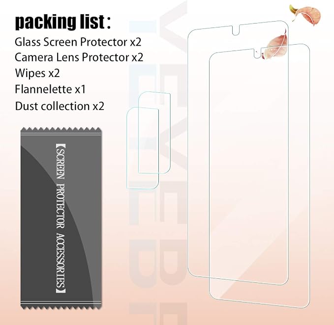 Galaxy S21 HD Clear Tempered Glass Screen Protector + Camera Lens Protectors - Image 7