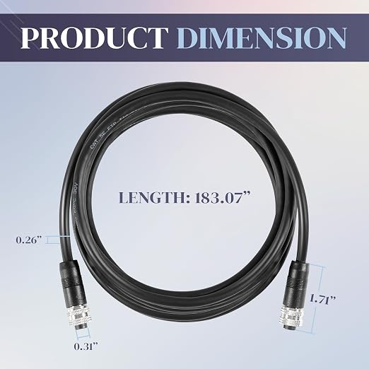 720073-5 Ethernet Cable AS EC 15E, 15-Foot Ethernet Cord, - Image 7