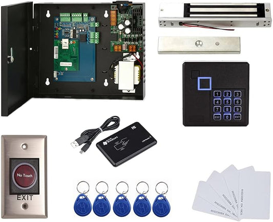 1 Door Access Control Board System 600lbs Electromagnetic Lock Infrared No by MENGQI-CONTROL