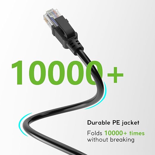 Aqerrow Cat6 Ethernet Cable 75FT, Outdoor Direct Burial Cat 6 Cable 24AWG High - Image 8