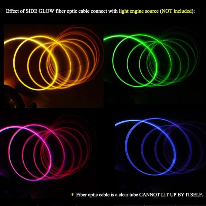 AKEPO Ф0.12in*16.4ft PMMA Plastic Side Glow Cable - Image 2