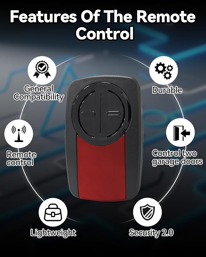 380UT 375UT 375ML Universal Remote Control Replace Liftmaster GaracOpener - Image 4