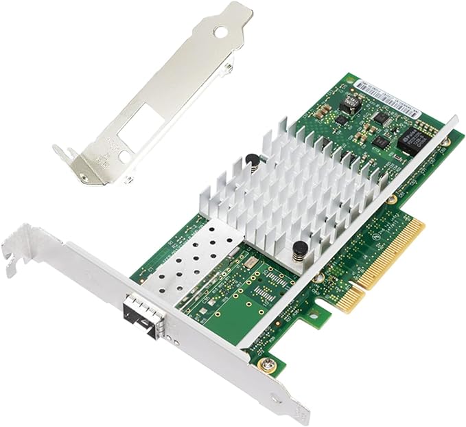 10Gb Network Card Single SFP+ Port PCIE x8 Ethernet Converged Server Adapter - Image 2