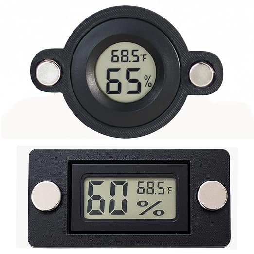 2 PCS Magnetic Temperature and Humidity Monitor by Unknown