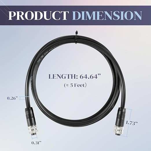 720073-6 Ethernet Cable AS EC 5E, 5-Foot Ethernet Cord, - Image 7