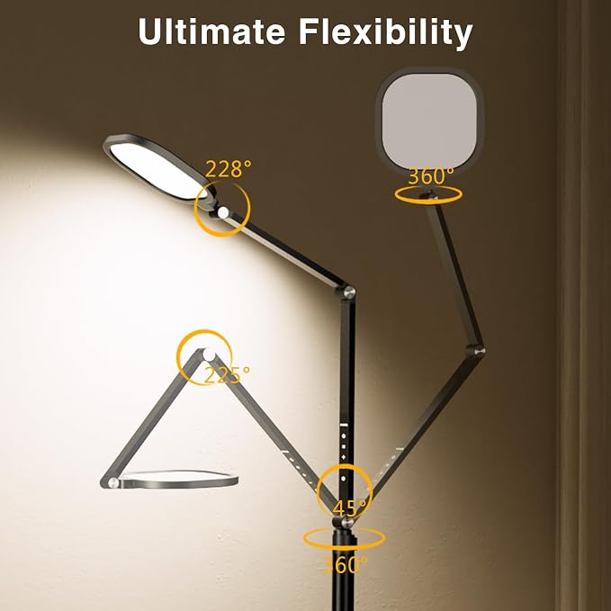 LitONES Ring Light with Stand, 15W Dimmable Zoom Lighting - Image 3