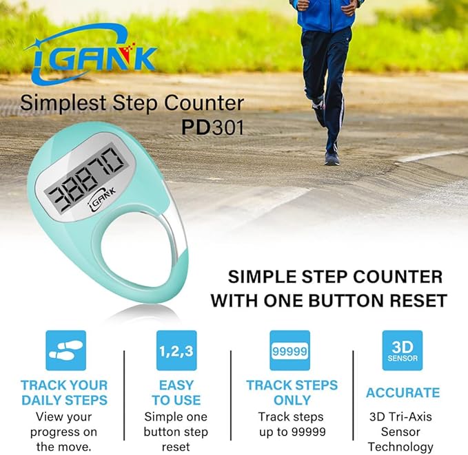Simple Walking Pedometer 3D Step Counter - Image 2