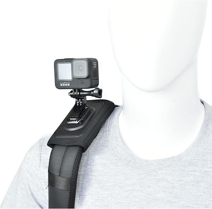 Action Camera Backpack Mount | GoPro Hero 13/12/11 Compatible, Insta360 - Image 2